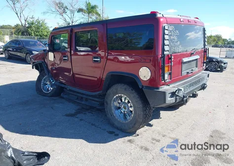 2003 Hummer H2 z USA, uszkodzony, nr VIN 5GRGN23U03H139480
